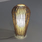 Midcentury Floor Lamp Rattan, Bamboo and Fabric Franco Albini, Italy 1960s