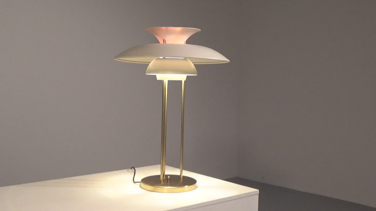 Rare PH 5 Mid-Century Modern Table Lamp by Poul Henningsen for Louis Poulsen, Denmark 1