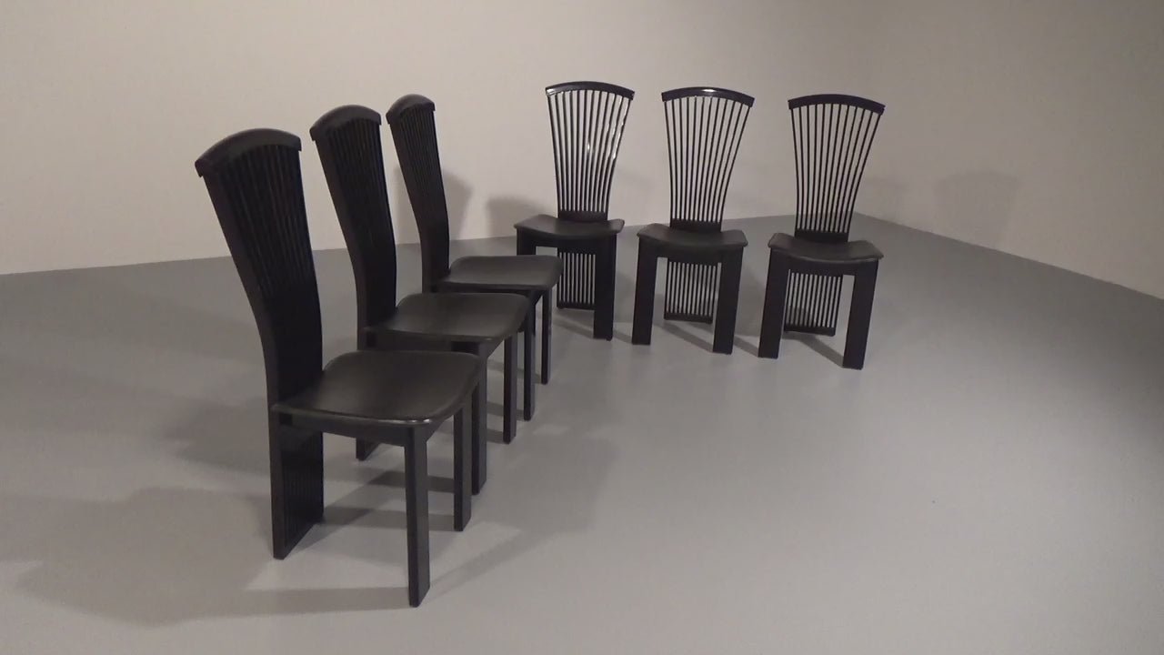 Postmodern Dining Chairs by Pietro Costantini, Italy, 1980s,