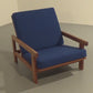 Hans J Wegner GE421 Getama Oak Recliner with Adjustable Backrest