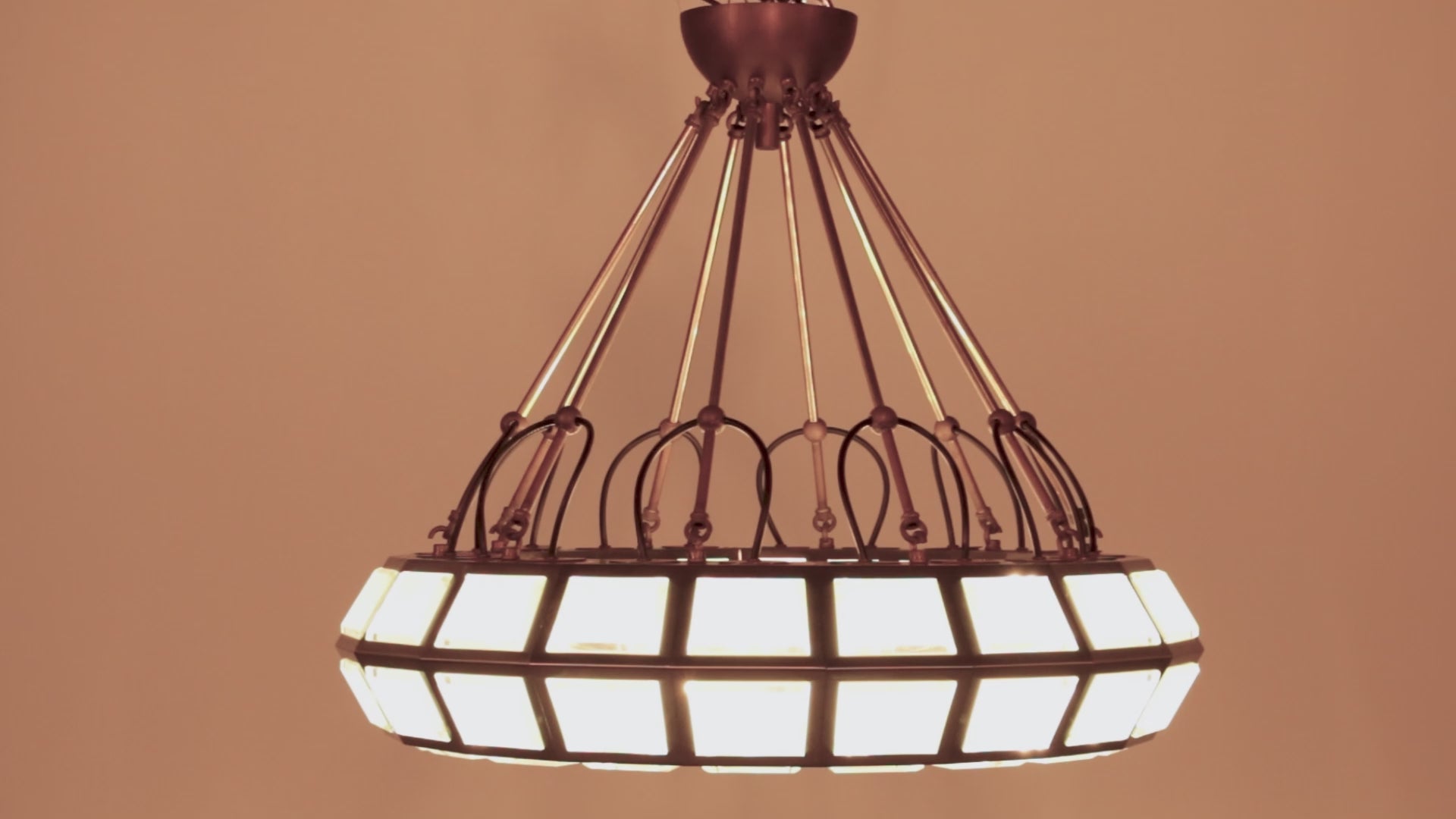 Max Ingrand Chandelier for Fontana Arte Italy 1970