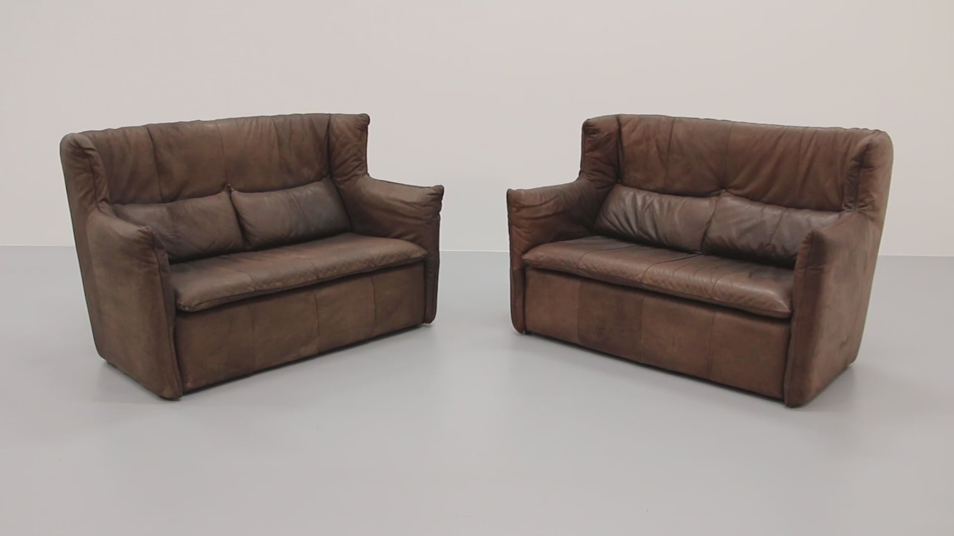 Luxurious Vintage Leather Sofa by Gerard van der Berg for Montis
