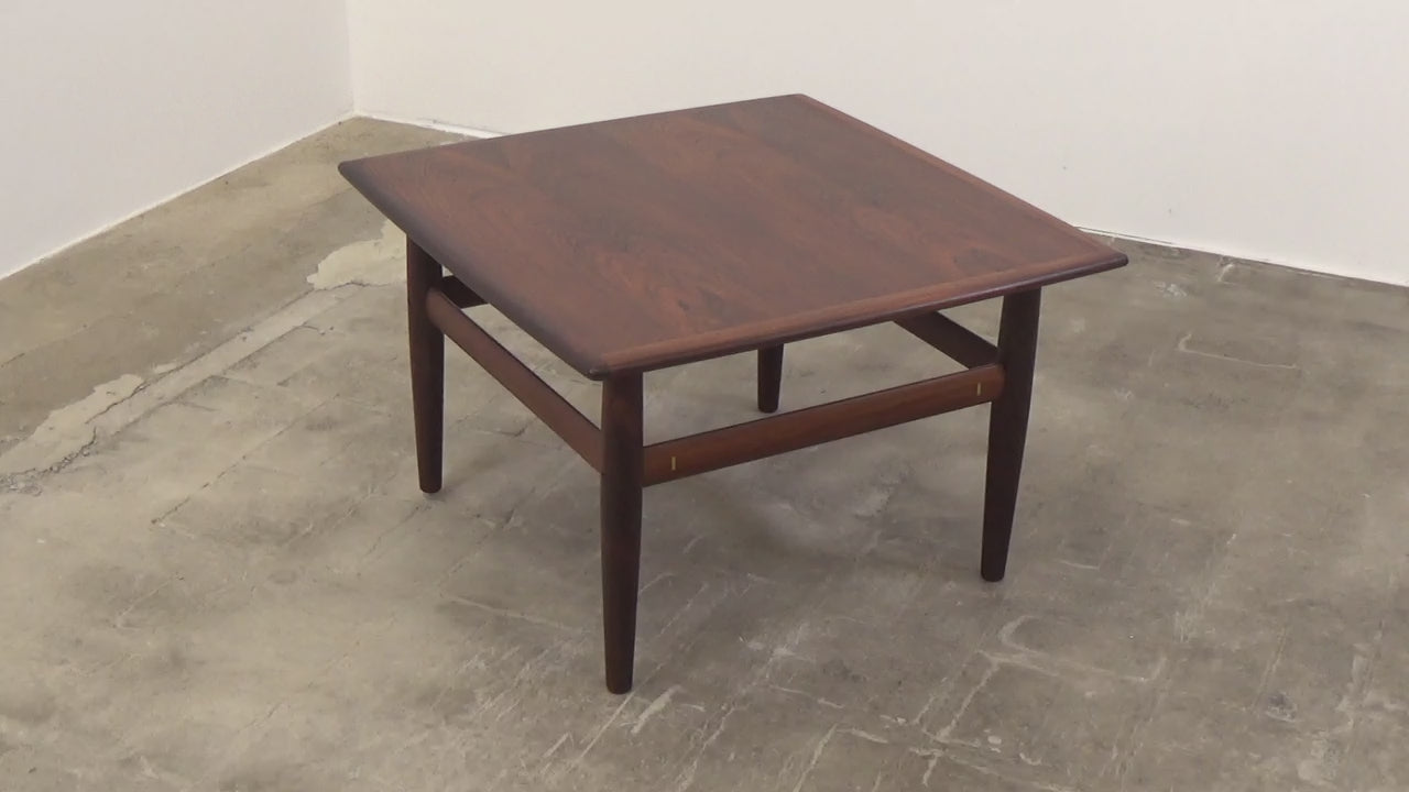 Rosewood Coffee Table by Grete Jalk for Glostrup, 1968 Denmark.