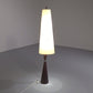 Vintage Teak Floor Lamp with Fabric Shade from Parker Knoll, 1960s