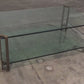 Vintage Glass Coffee Table by Peter Ghyczy, Model T24