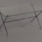 Jacques Adnet X-Base Coffee Table, 1960 Vintage Design