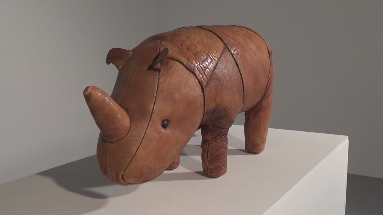 Dimitri Omersa footstool Model rhino made in England,1960