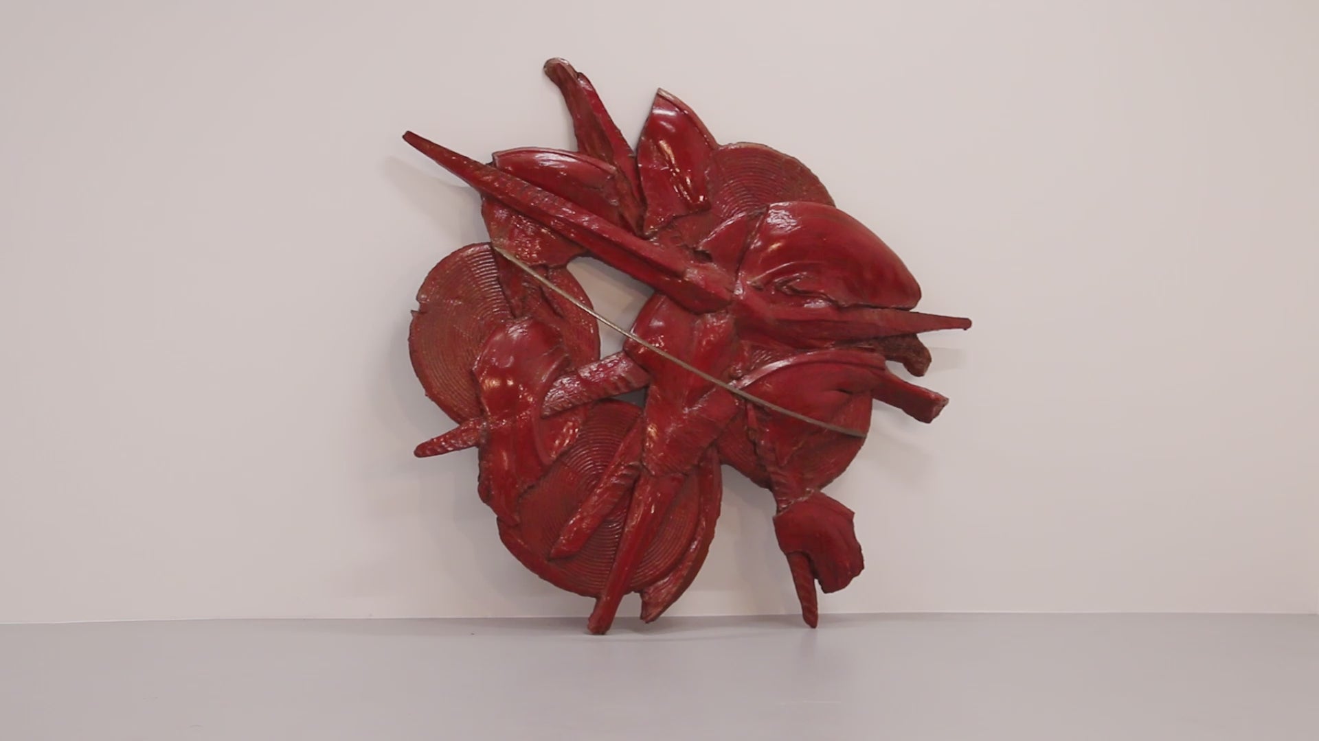 Susanne Wibroe -fost glasfiber art work 1980