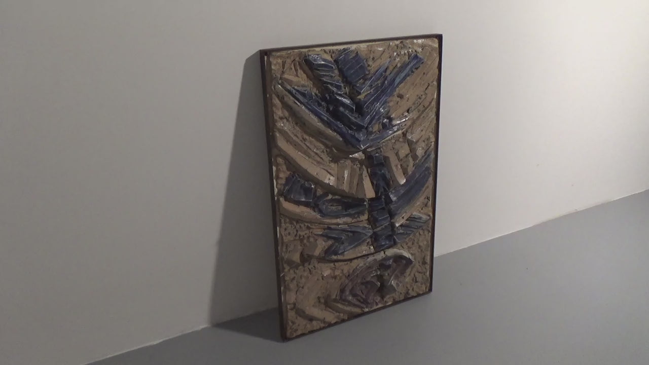 Very rare and Large Wall Till from Tue Poulsen 1970