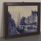 Large Tile tableau 30 pice De Waag Alkmaar Royal Delft Pr Fles by Cornelis Springer 1898