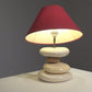 France Pebble table lamp by François Chatain, 1980s