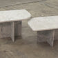 Set van Twee Marmeren Tafels - Italiaans Design, Jaren '80