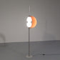 Floor Lamp in Teak and Marble in the style of Goffredo Reggiani, Italy 1970s