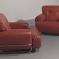 Vintage Leather Armchairs in Guido Faleschini Style