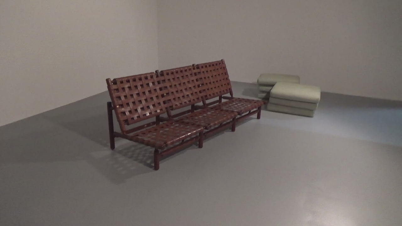 Three-Seater Sofa by Ilmari Tapiovaara for Paolo Arnaboldi, Italy 1957