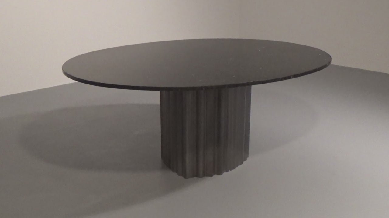 Chic Brutalist Dining Table by Max Papiri 1970 Italy