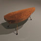 Carl Auböck Mid-Century Walnut Coffee Table with Copper Legs