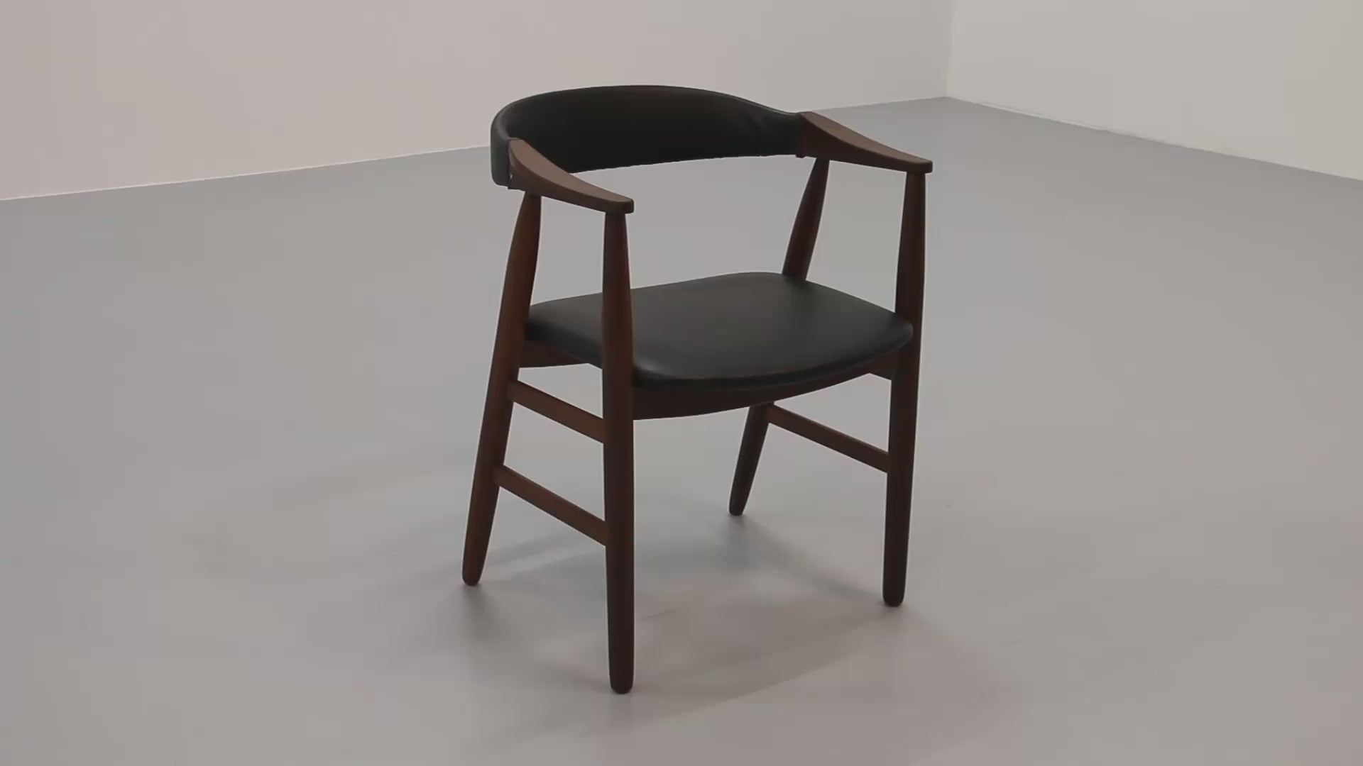 Mid-Century Danish Teak Chair by Th. Harlev for Farstrup Møbler, 1960s