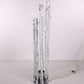 Ijs Vloerlamp Excalibur Design by Ettore Gino Poli gemaakt in Murano voorkant