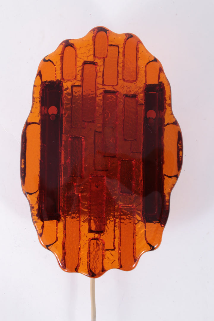 Rare and stylish Scandinavian wall sconce from the 1960s,