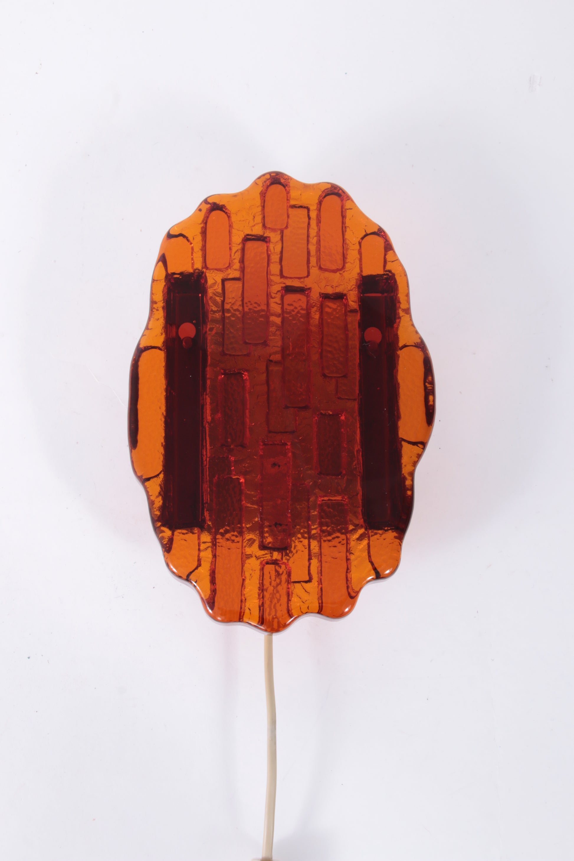 Rare and stylish Scandinavian wall sconce from the 1960s,