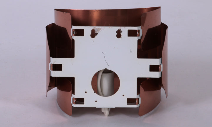 Set of 3 wall lamps Svend Aage Holm Sørensen brutalist and copper,1960