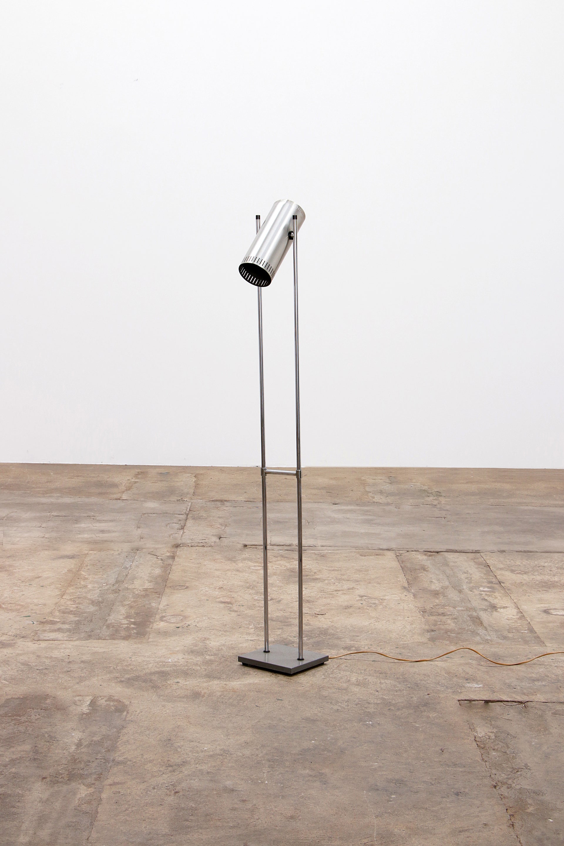 Vloerlamp Trombone van Jo Hammerborg voor Fog & Morup, Denemarken jaren 60