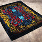 Vintage Abstract Multicolored High-Pile Rug from Germany, 1970s