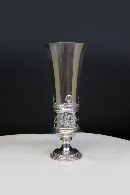 Large Silver Goblet Vienna 1860 Josef Carl Klinkosch