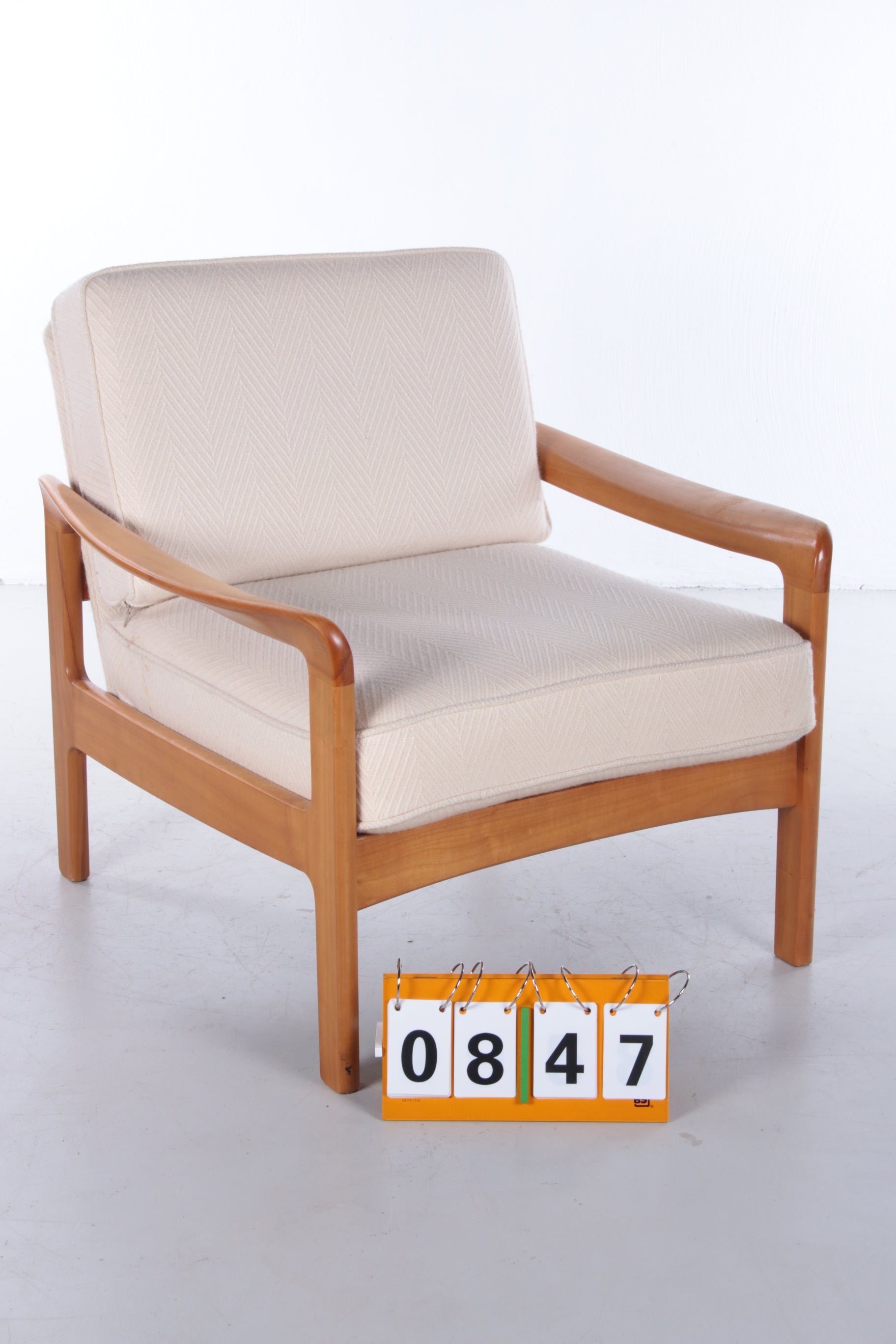 Deens Design teak fauteuil van Ole Wanscher,1960