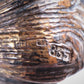 Walnoot houtenschaal met Massief zilveren 835 eekhoorn erop