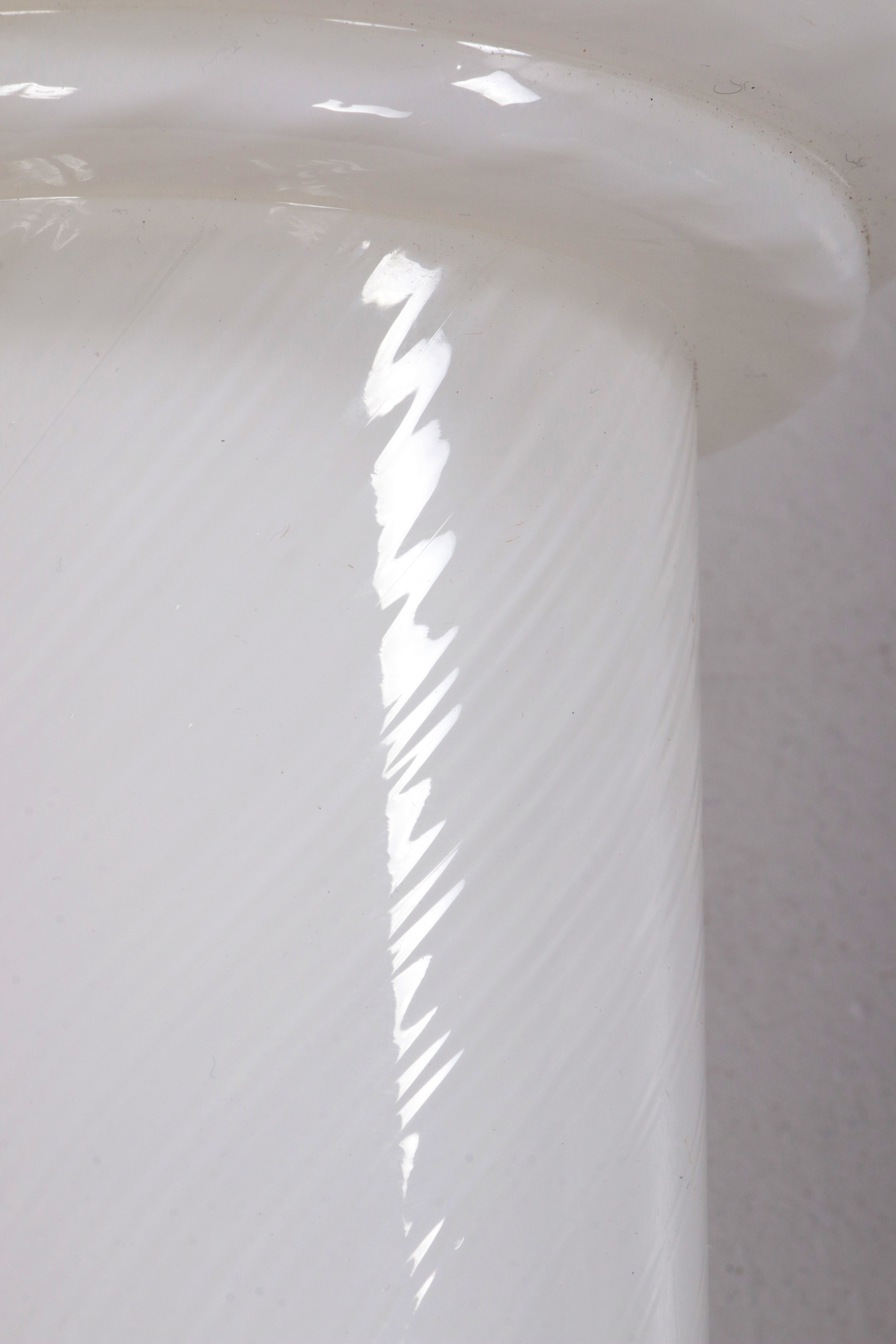 Vintage Set van 2 Opaline glazen lampjes,1960 Duitsland.