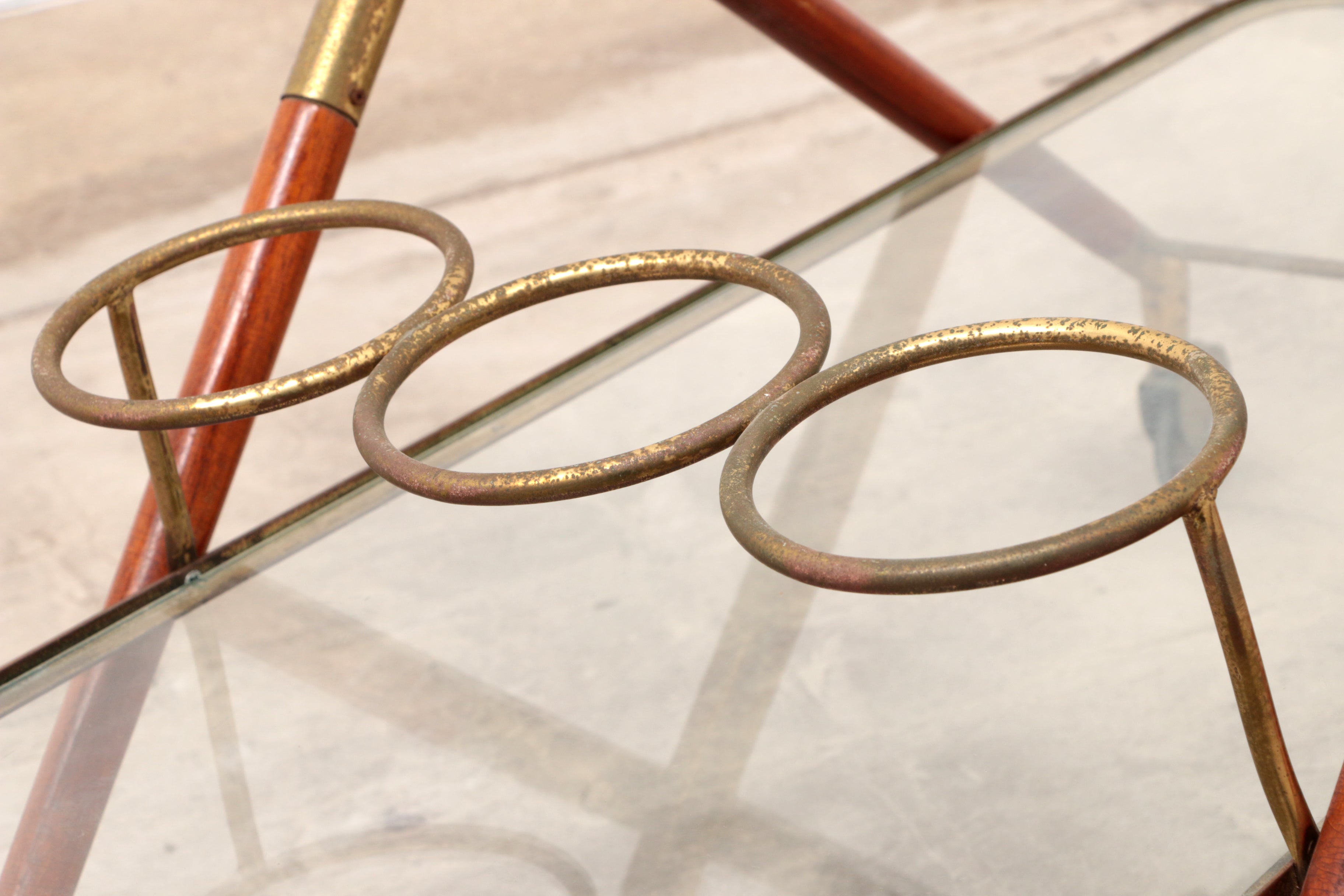 Cesara Lacca Jaren60 Trolley gemaakt door Cassina,Italie