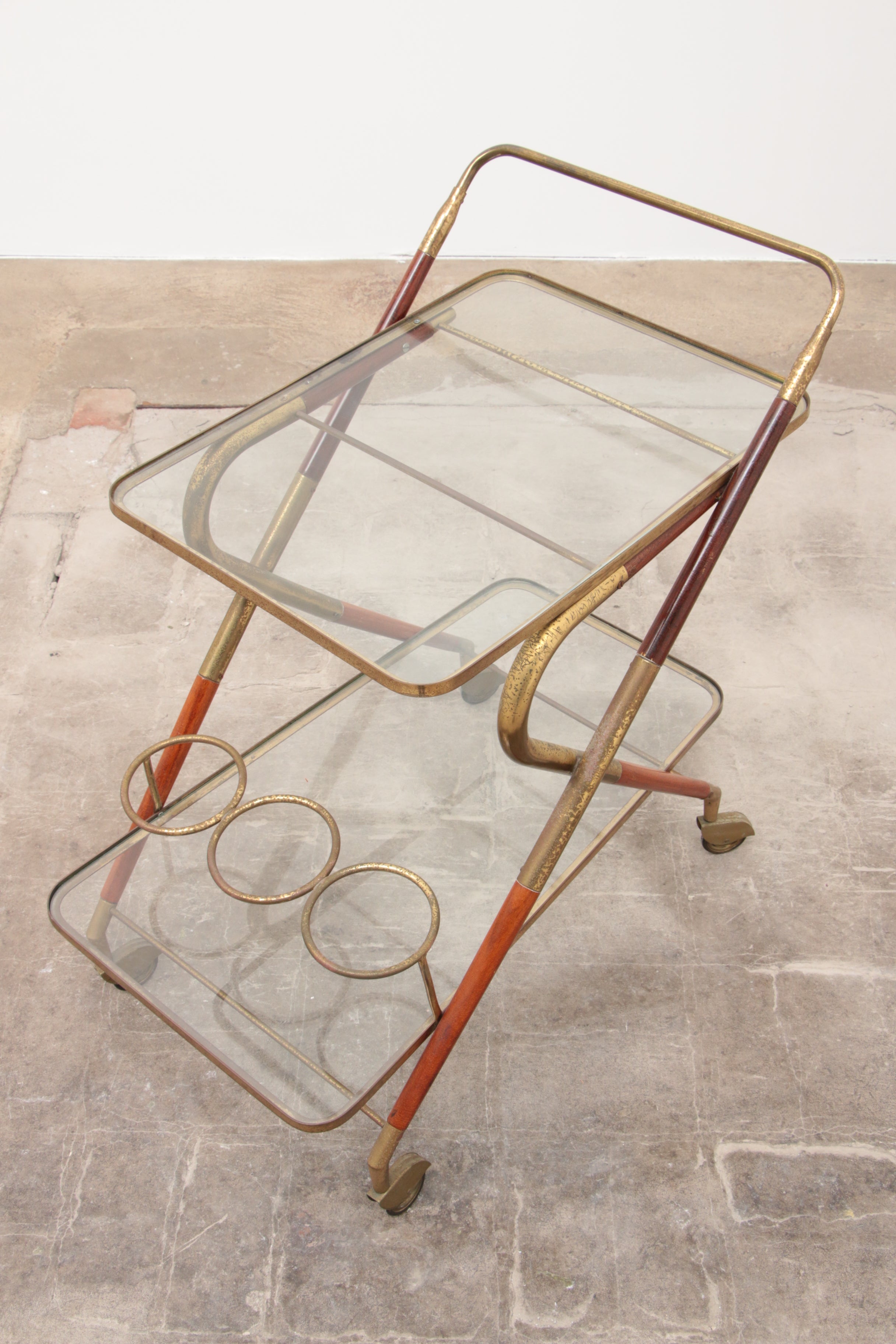 Cesara Lacca Jaren60 Trolley gemaakt door Cassina,Italie