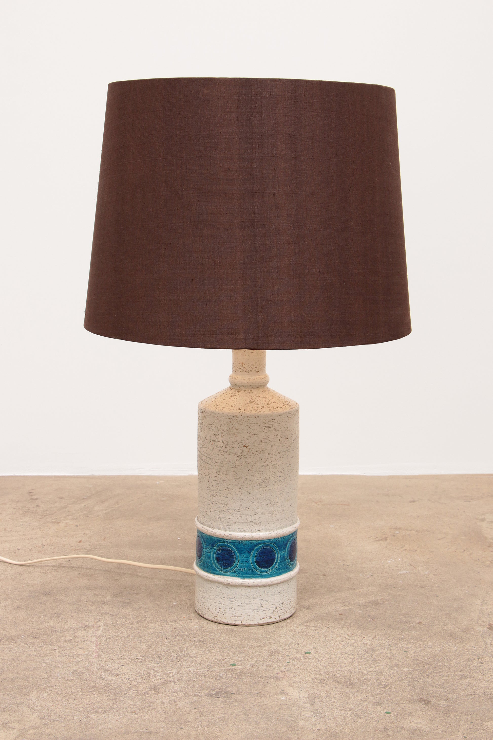 Tafellamp van keramiek ontwerp van Aldo Londi door Bergboms,1960s