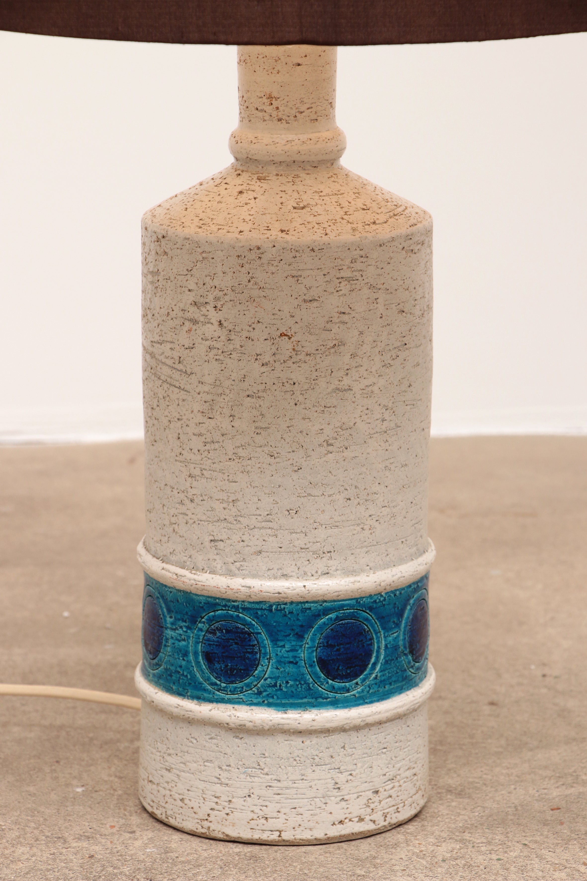 Tafellamp van keramiek ontwerp van Aldo Londi door Bergboms,1960s