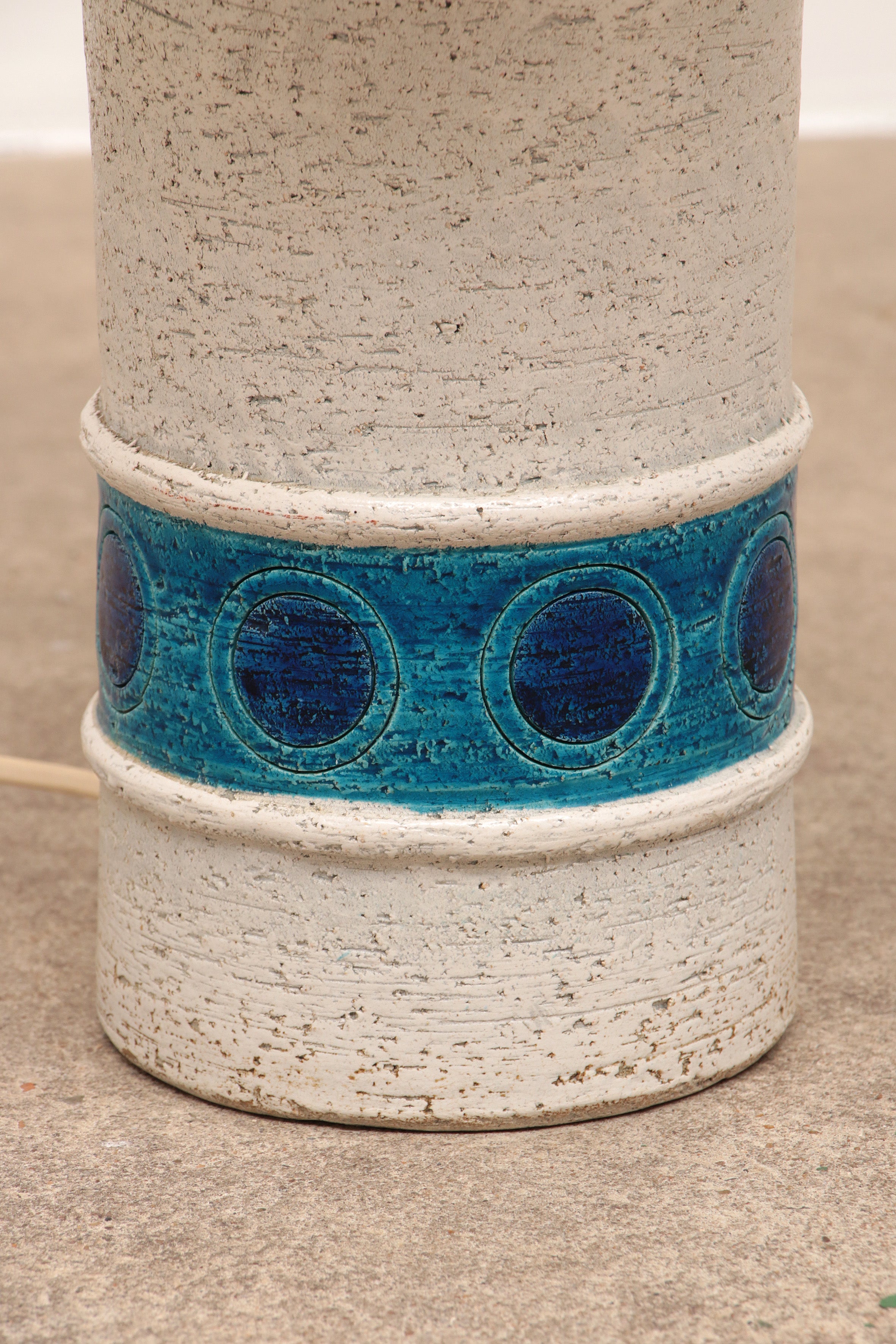 Tafellamp van keramiek ontwerp van Aldo Londi door Bergboms,1960s