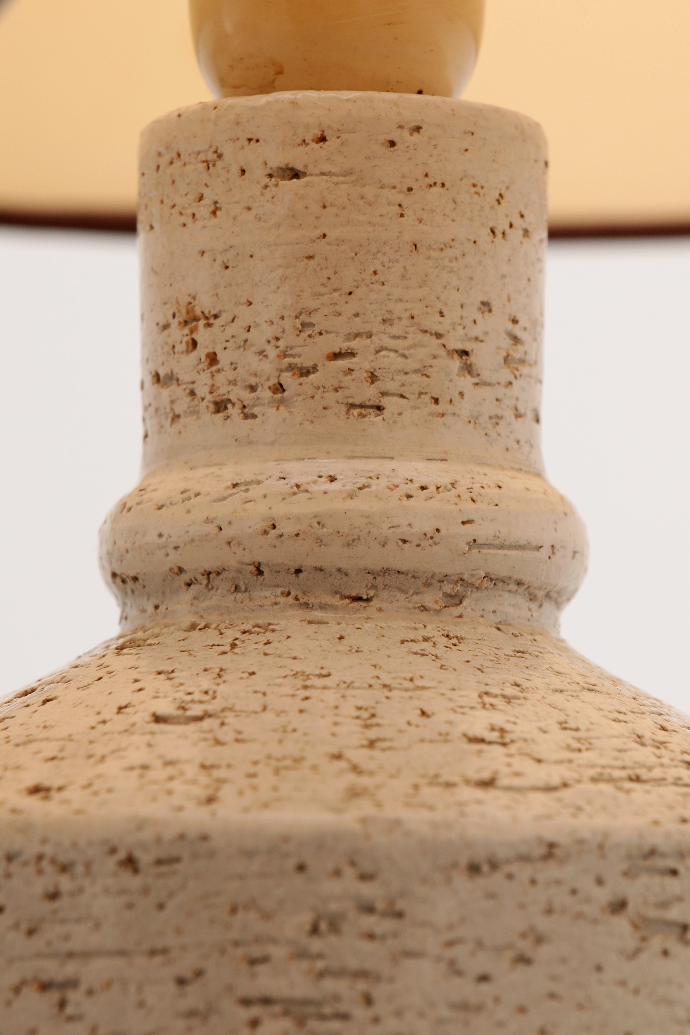 Tafellamp van keramiek ontwerp van Aldo Londi door Bergboms,1960s