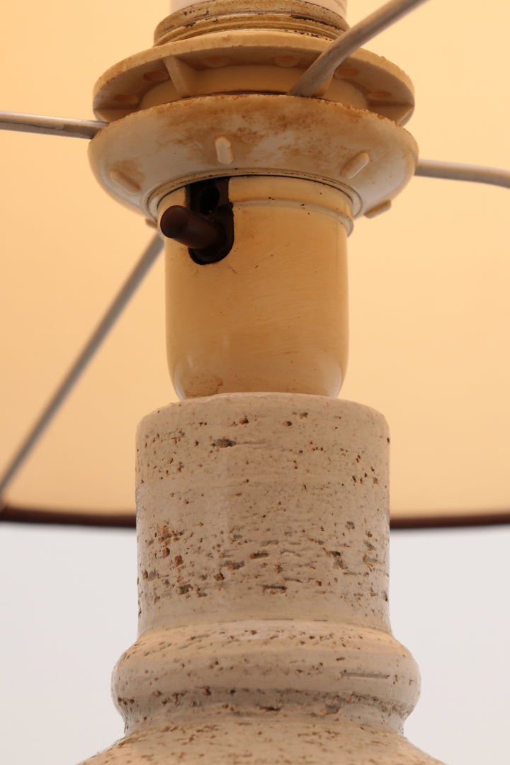 Tafellamp van keramiek ontwerp van Aldo Londi door Bergboms,1960s