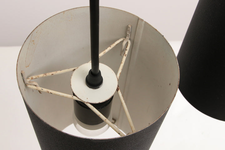 Philips Set van 2 hanglampen Model Nt 48 ontwerp van Argenta,1960