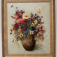 Painting Van J.Stein Field bouquet with beautiful wooden frame 20th century.