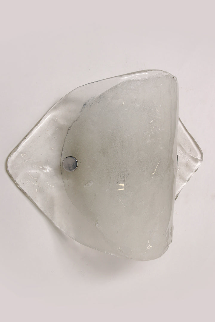 Set van 2 murano glas wandlampen van J.T. Kalmar, jaren 70.