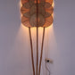 Vintage Wandlamp Ontwerp van Ingo Maurer,1970 Duitsland. licht aan