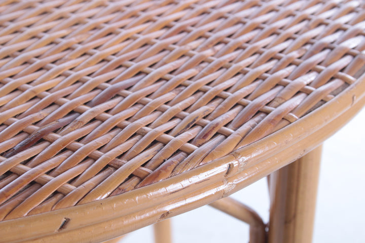 Vintage ronde salontafel Bohemian style