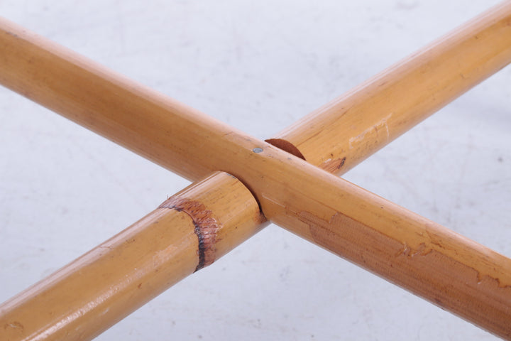 Vintage ronde salontafel Bohemian style