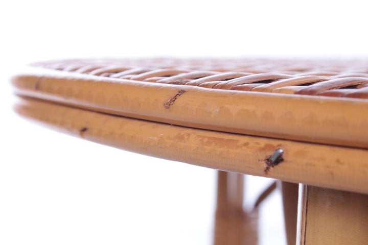 Vintage ronde salontafel Bohemian style