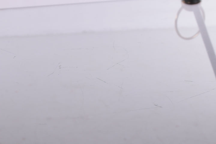 Salontafel Jacques Adnet X-Base Model,1960 detail glazen blad