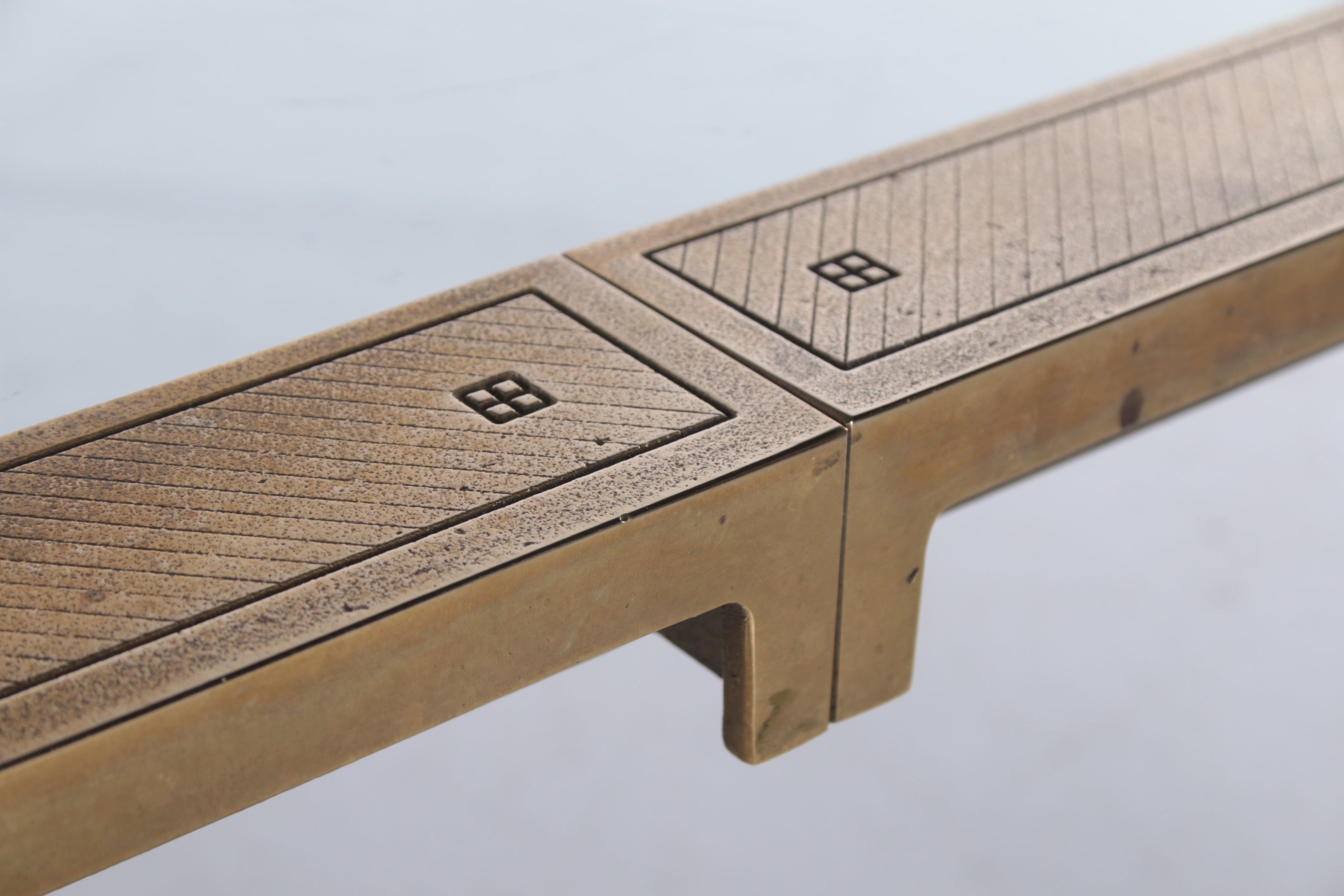 Peter Ghyczy Salontafel Zeldzaam Model detail rand