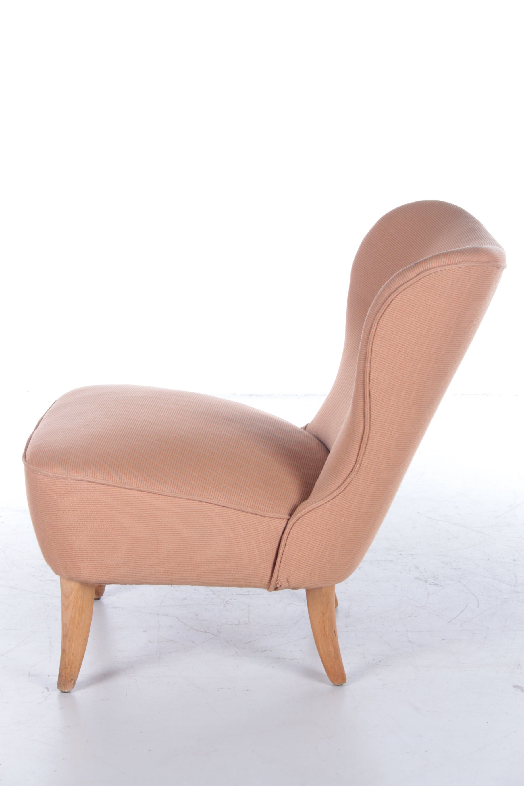 Vintage Artifort Theo Ruth stoel / fauteuil,1950 zijkant