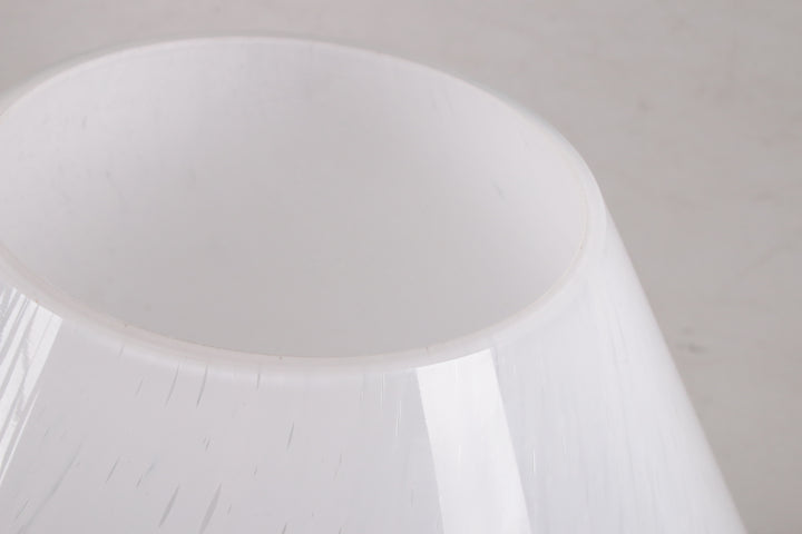 Murano Tafellamp Model Champignon van Glashutte Limburg.1960s de mooie rand